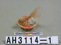 藏品(竹編魚)的圖片